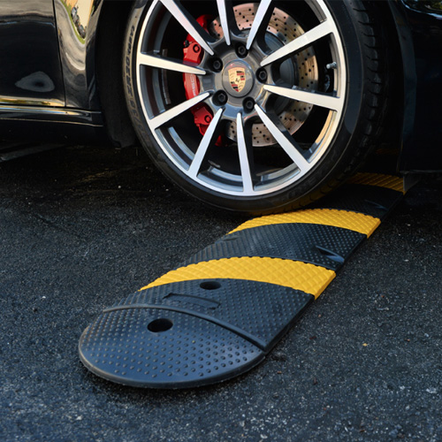 Safe family on the road with Speed Bumps