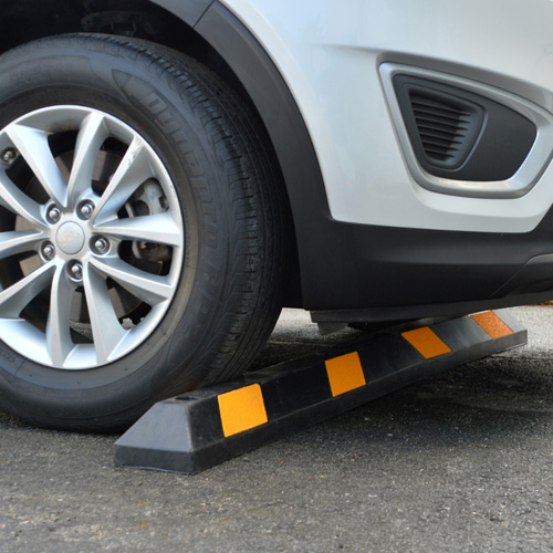 Commercial Parking Blocks. Parking lot bumps