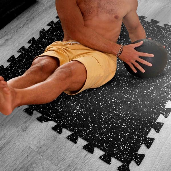 Rubber tiles