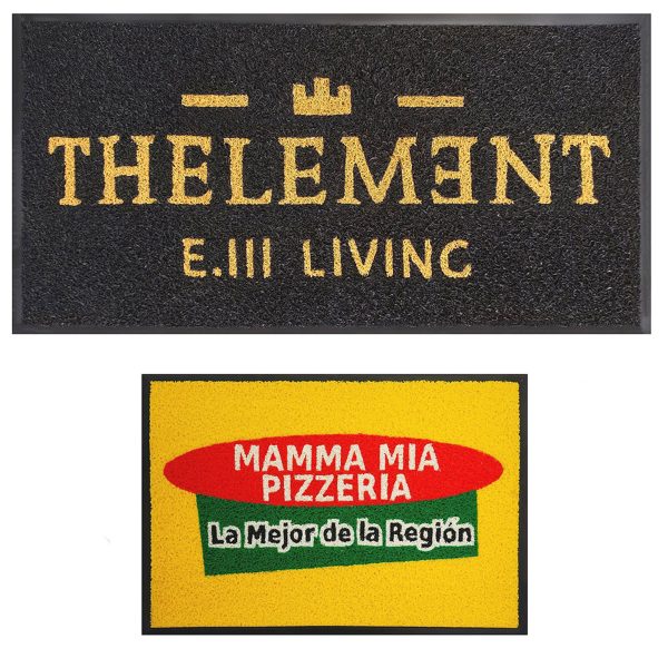Vinyl Loop Inlay Logo Mat