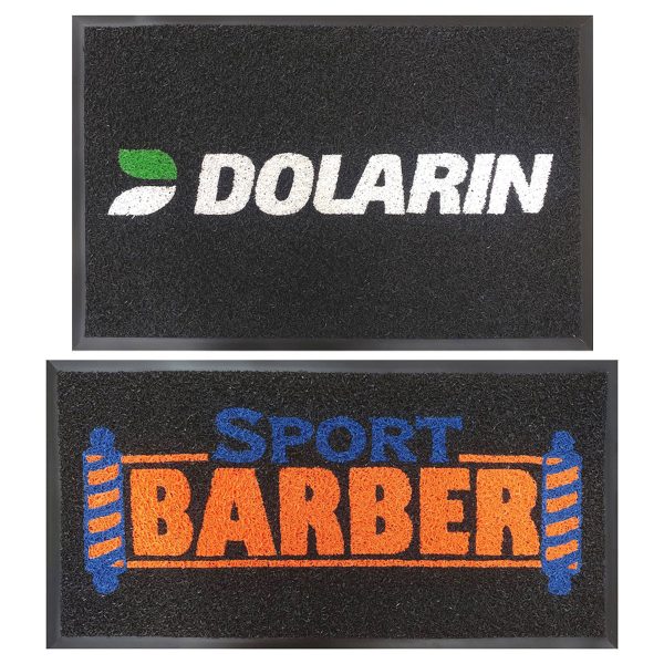 Vinyl Loop Inlay Logo Mat