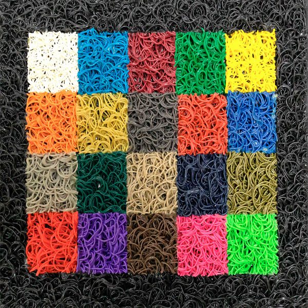 Vinyl Loop Inlay Logo Mat