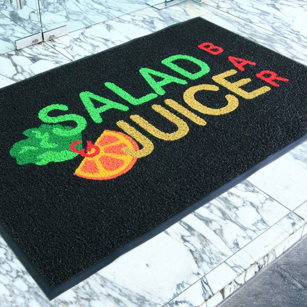 Vinyl Loop Inlay Logo Mat
